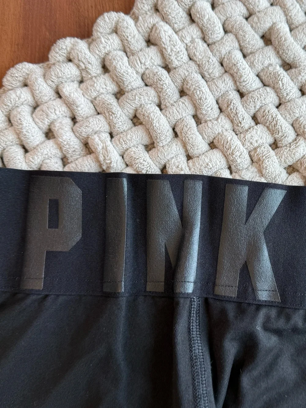 Victorias Secret | PINK Ultimate High Waist Leggings Black/Gray | X-Small